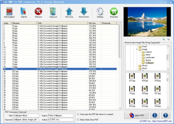 AZ WMF to PDF Converter screenshot