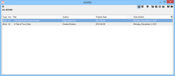 AZARDI (formerly Azardi eReader) screenshot