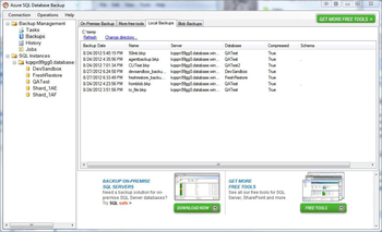 Azure SQL Database Backup screenshot 3