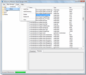 Azure Storage screenshot 5