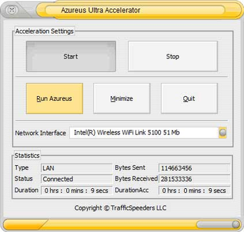 Azureus Ultra Accelerator screenshot 2