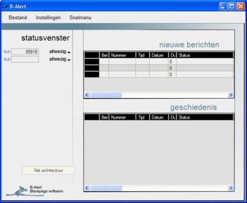B-Alert screenshot