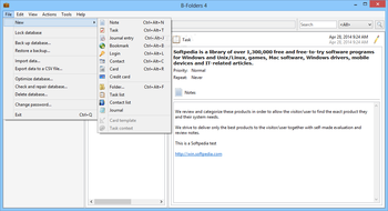 B-Folders screenshot 2