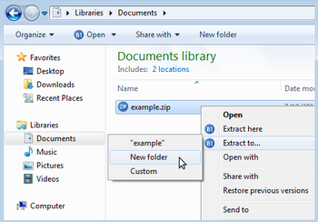 B1 Free Archiver screenshot 3