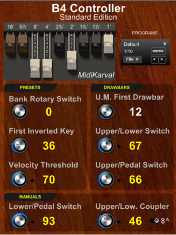 B4 Controller screenshot
