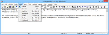 BabelPad screenshot 5