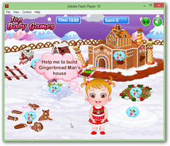 Baby Hazel Gingerbread House screenshot 2