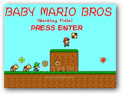Baby Mario Bros screenshot