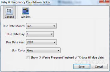 Baby & Pregnancy Countdown Ticker screenshot 2