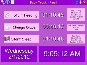 Baby Track screenshot