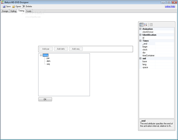Babya HD-DVD Designer screenshot 2