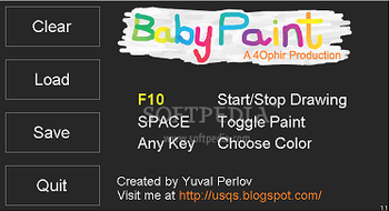 BabyPaint screenshot