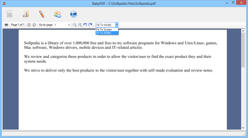 BabyPDF screenshot