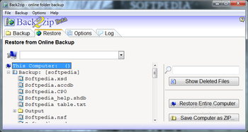 Back2zip screenshot 2