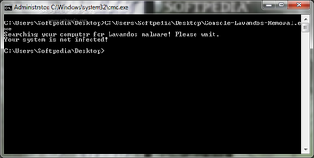 Backdoor Lavandos.A Removal Tool screenshot