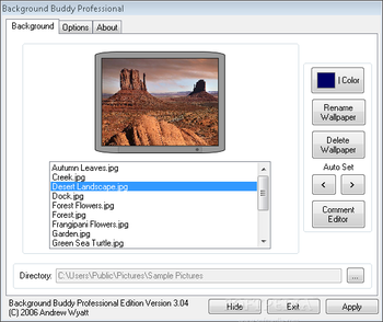 Background Buddy Pro screenshot