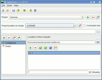 Backit Down screenshot