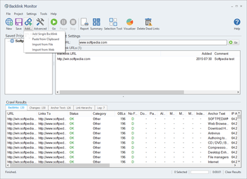 Backlink Monitor screenshot 2