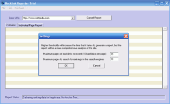 Backlink Reporter screenshot 3