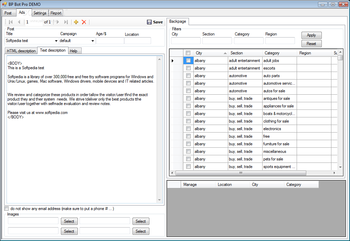 Backpage Bot Pro screenshot 2