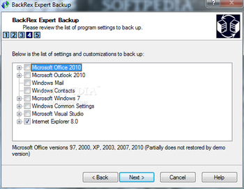 BackRex Expert Backup screenshot 3