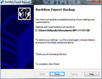 BackRex Expert Backup screenshot 4