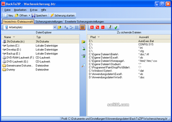 BackToZIP screenshot 2