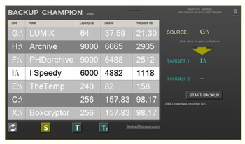 Backup Champion Pro screenshot