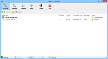 Backup Cow Private Cloud Suite screenshot 3