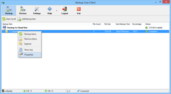 Backup Cow Private Cloud Suite screenshot 4