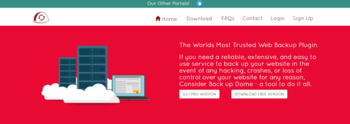 Backup Dome Website Backup Plugin screenshot