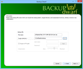 Backup Dwarf Home Edition screenshot 8