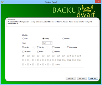 Backup Dwarf Home Edition screenshot 9