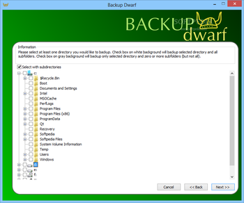 Backup Dwarf screenshot 2