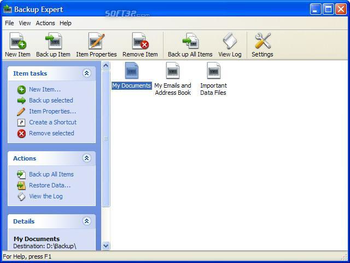 Backup Expert screenshot 2