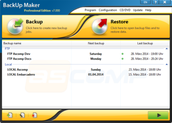 BackUp Maker screenshot 3