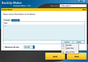 BackUp Maker Standard Edition screenshot 3
