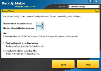 BackUp Maker Standard Edition screenshot 6