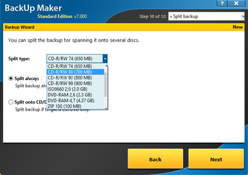 BackUp Maker Standard Edition screenshot 9