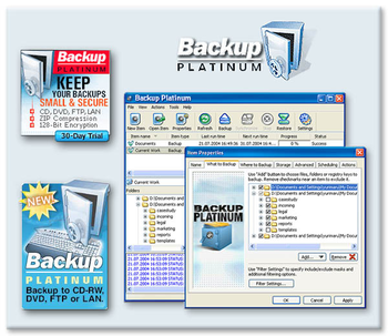 Backup PIatinum screenshot 3