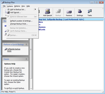 Backup Plus screenshot 3