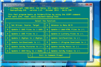 Backup Software screenshot