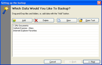 Backup Software Langmeier screenshot