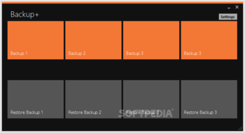 Backup+ screenshot