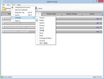 Backup Windows Small Business Server 2011 Essentials, Windows Server 2012 Essentials screenshot