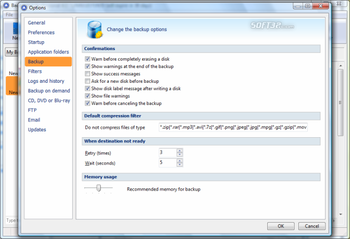 Backup4all Professional screenshot 5