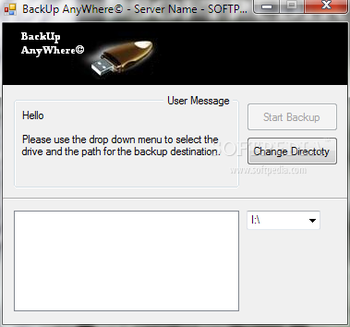 BackUpAnyWhere screenshot