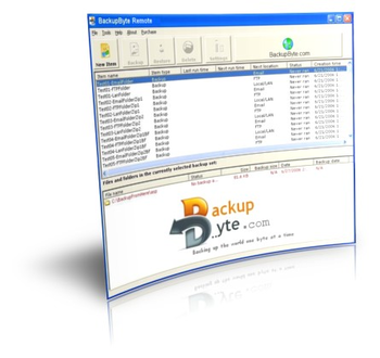 BackupByte Remote screenshot