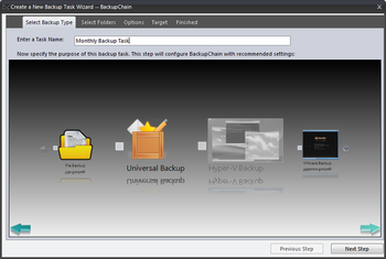 BackupChain Backup Software (x86) screenshot