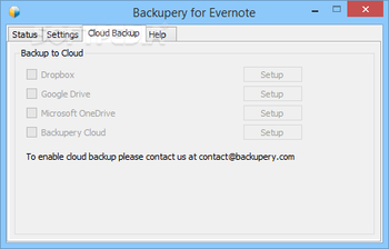 Backupery for Evernote screenshot 3